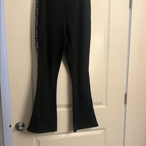 Guess Black Pants with Logo Detail